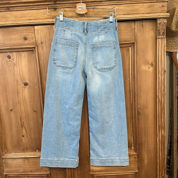 Maeve Light Blue Cropped Jeans - Picture 8 of 9